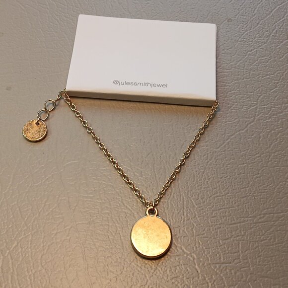 Jules Smith Wanderlust Directional Compass pendant gold plated chain bracelet - Picture 2 of 9